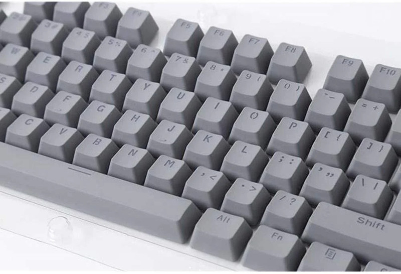 Bossi 104 Key PBT Cherry MX Keycaps - Gray - أكسسوار لوحة مفاتيح